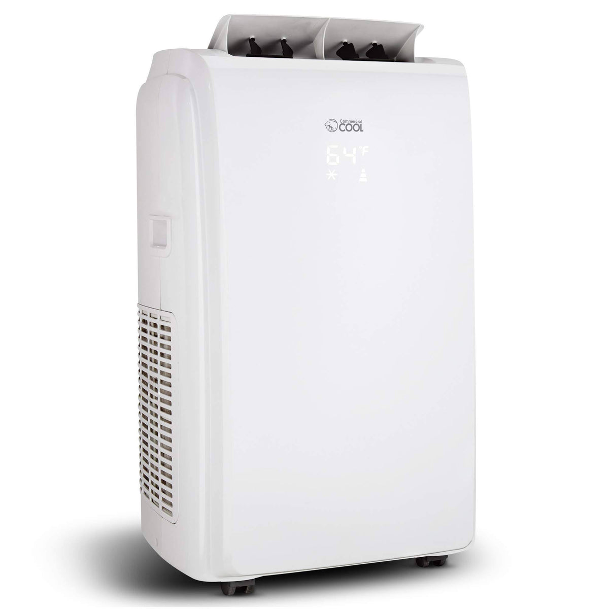 White Portable Air Conditioner with Heat and Remote Control T675056