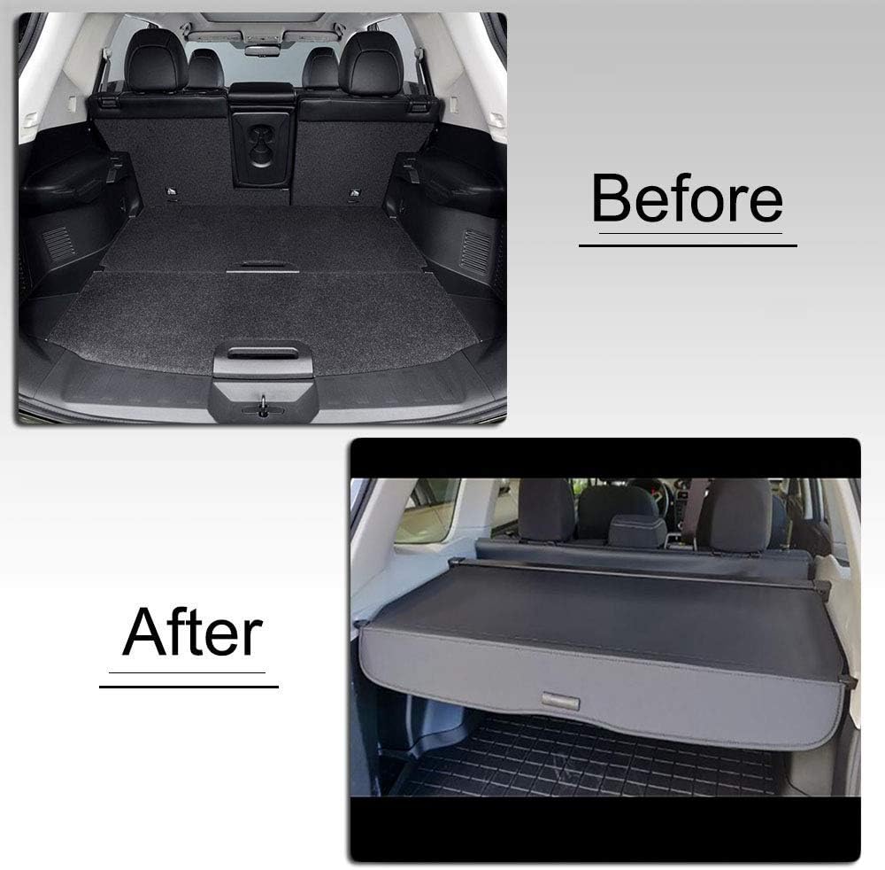 Retractable Cargo Cover for Subaru Forester Black J624