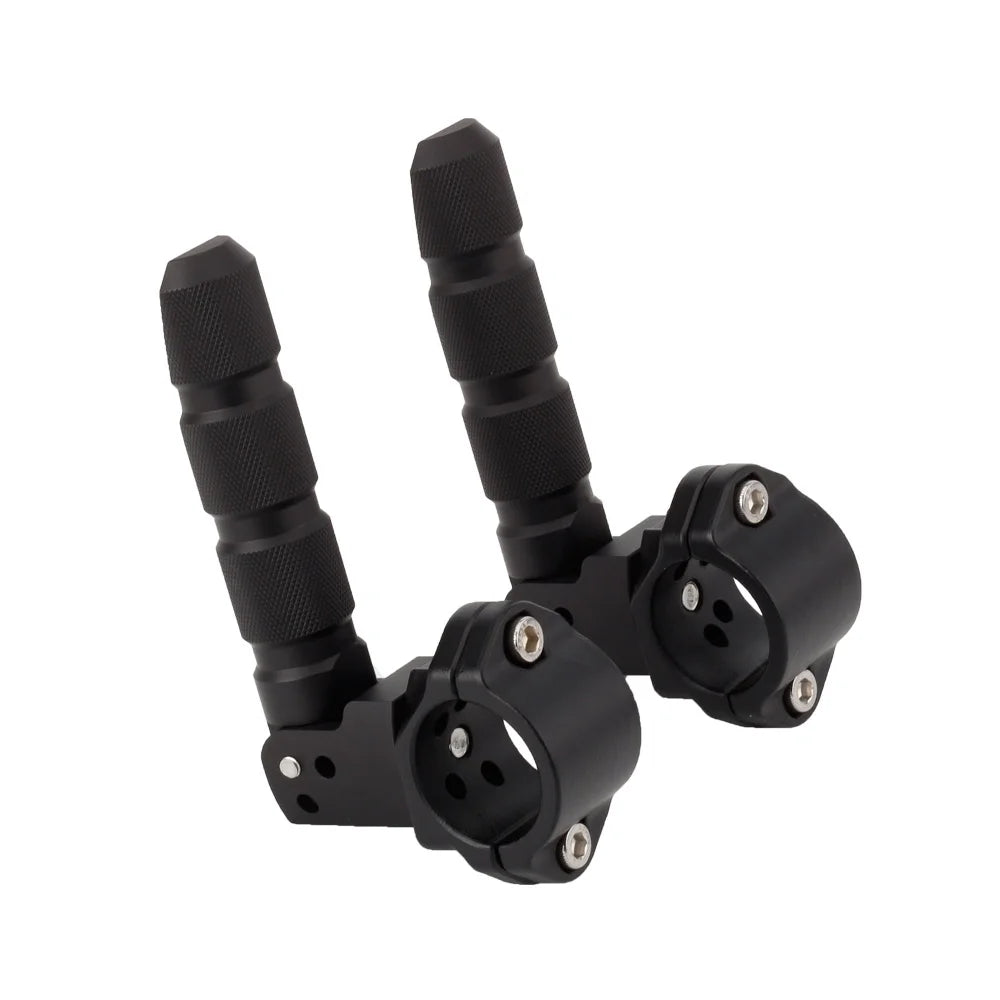 Universal Motorcycle 360 Rotatable Highway Crash Bar Foot Pegs H784562