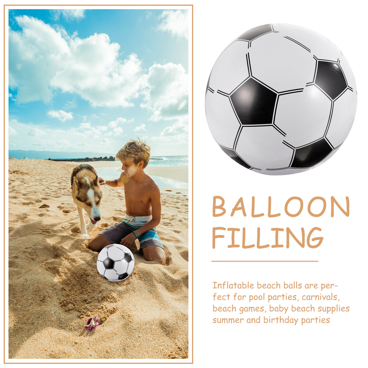 Inflatable Beach Ball Water Toys J905706