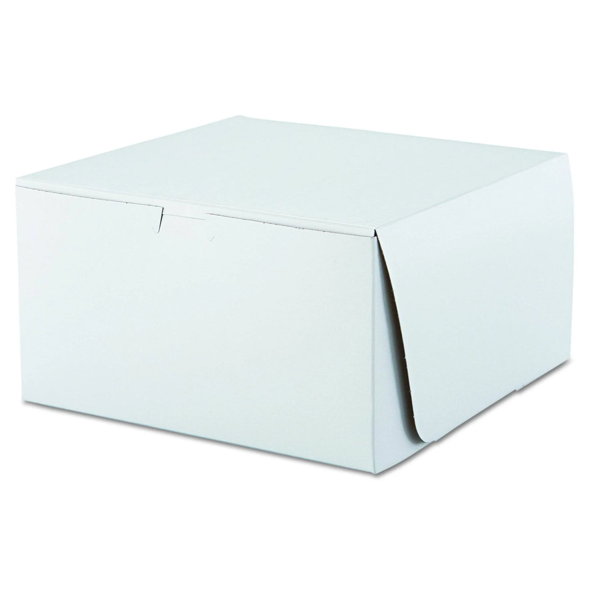 White 10W x 10D x 5 1/2H Bakery Boxes 100/Carton H70464