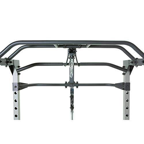 Power Cage with LAT Pull-Down Attachment and Adjustable Leg Hold-Down M9263