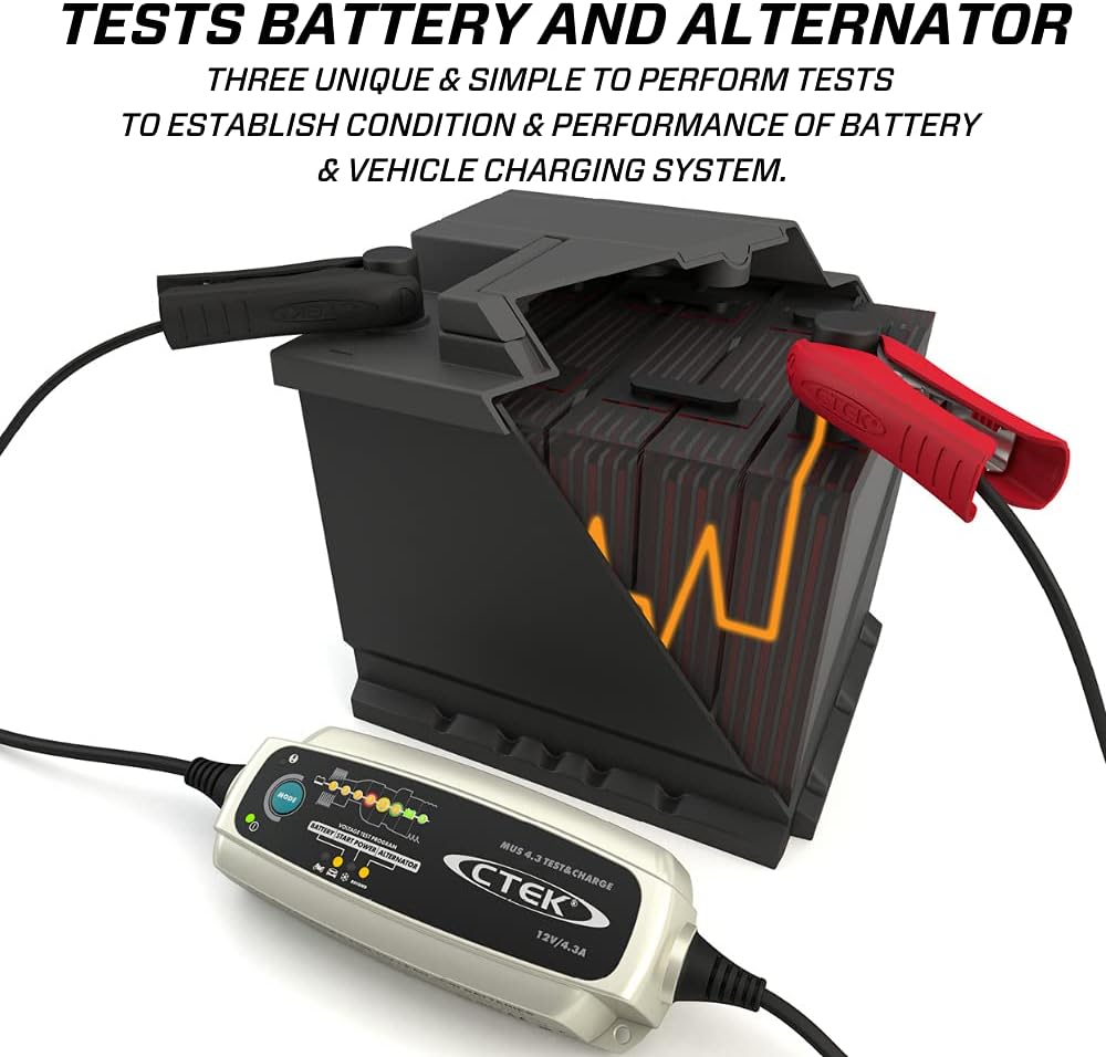 12 Volt Fully Automatic Charger and Tester M598560
