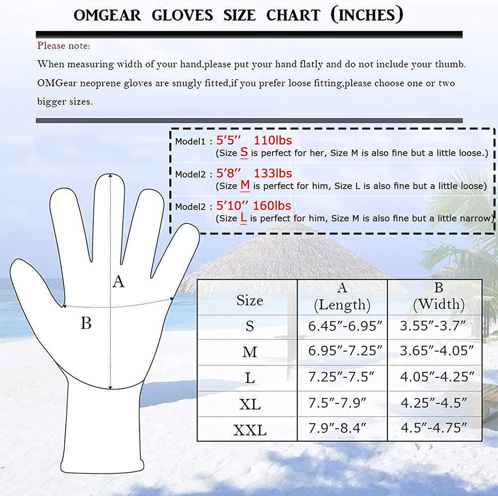 3mm Neoprene Diving Gloves L678471