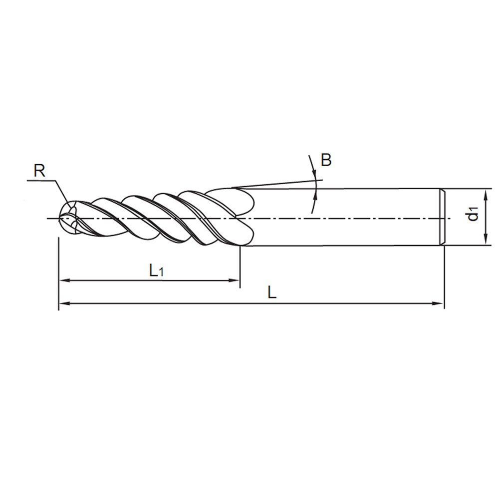 3pcs Tungsten Solid Carbide Router Bits with TiAIN Coated Q4089