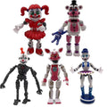 5Pcs Movable Action Figures U376