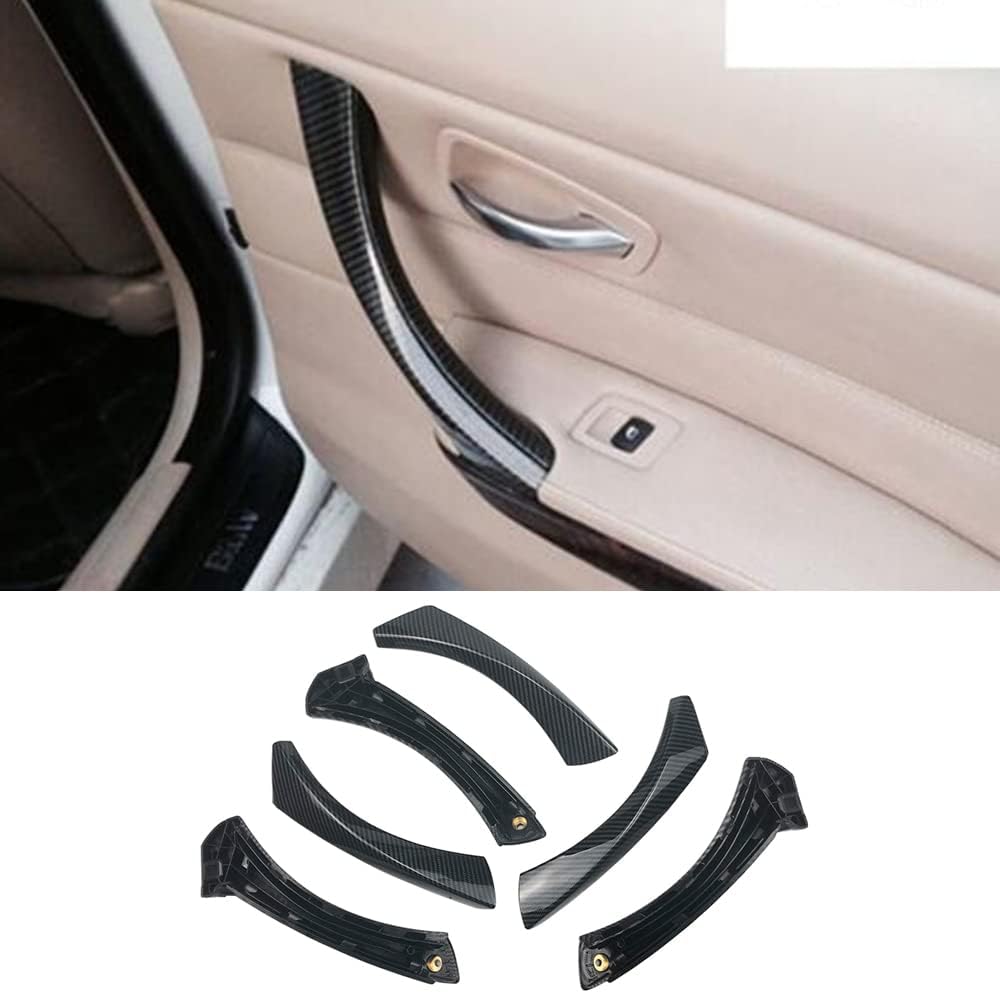 Black Car Door Handle Assembly Pack of 2 Y424