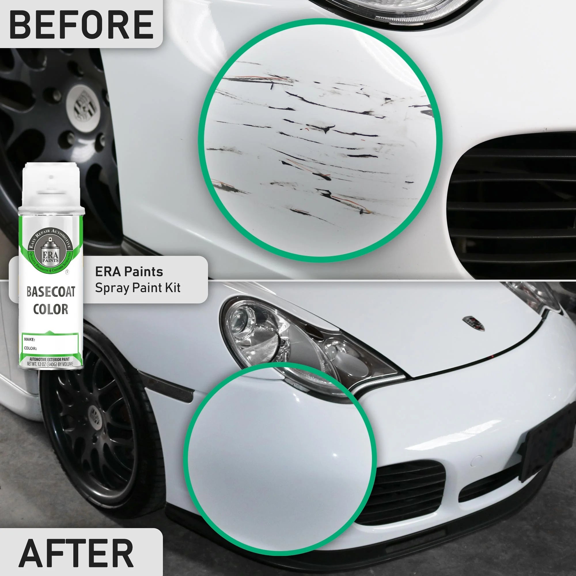 Champagne Beige Metallic Automotive Touch Up Paint Spray Kit E232906