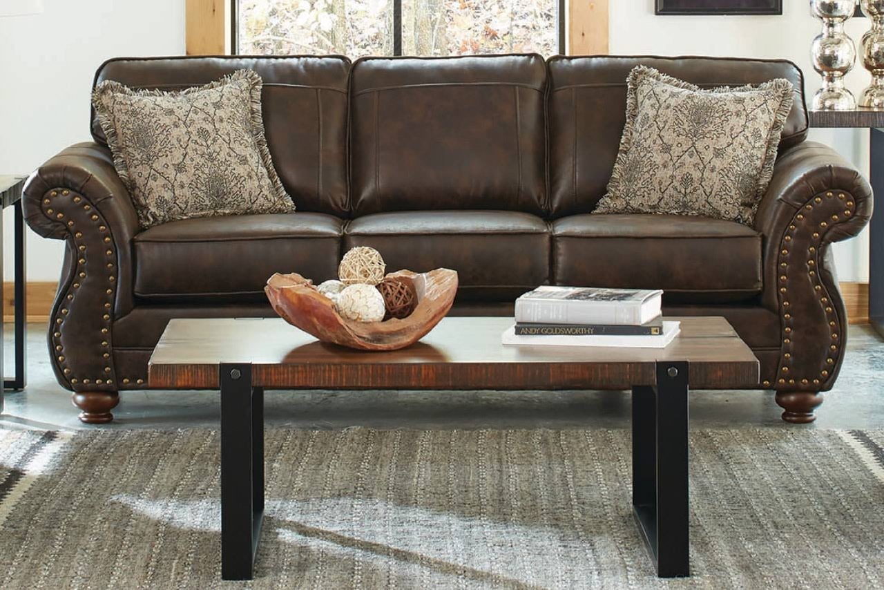 Dark Brown Sofa P909