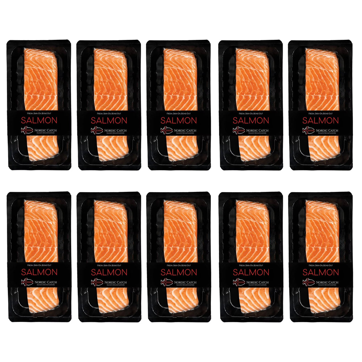 Sashimi Grade Salmon Fillet 10.6oz H3404