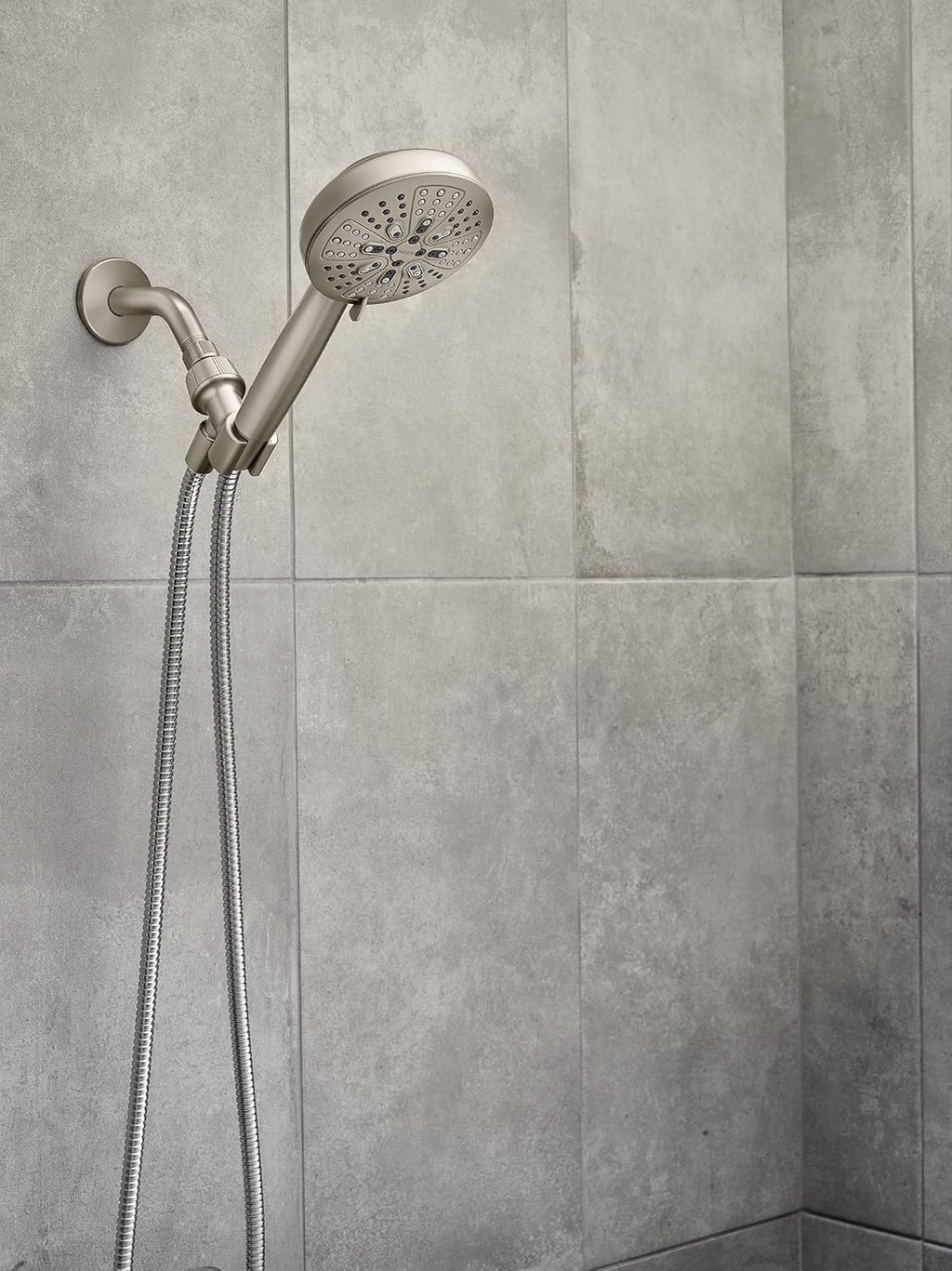 Spot Resist Brushed Nickel Handheld Shower, Pack of 2 V173