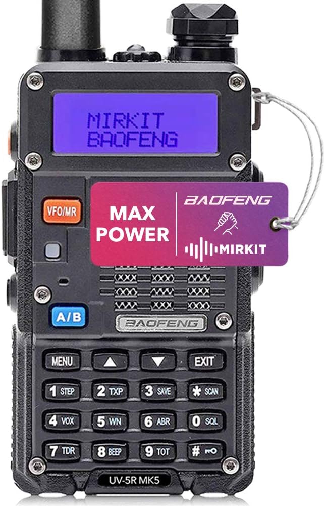 2X Ham Radios 8 Watt Max Power 1800 mAh Battery I483