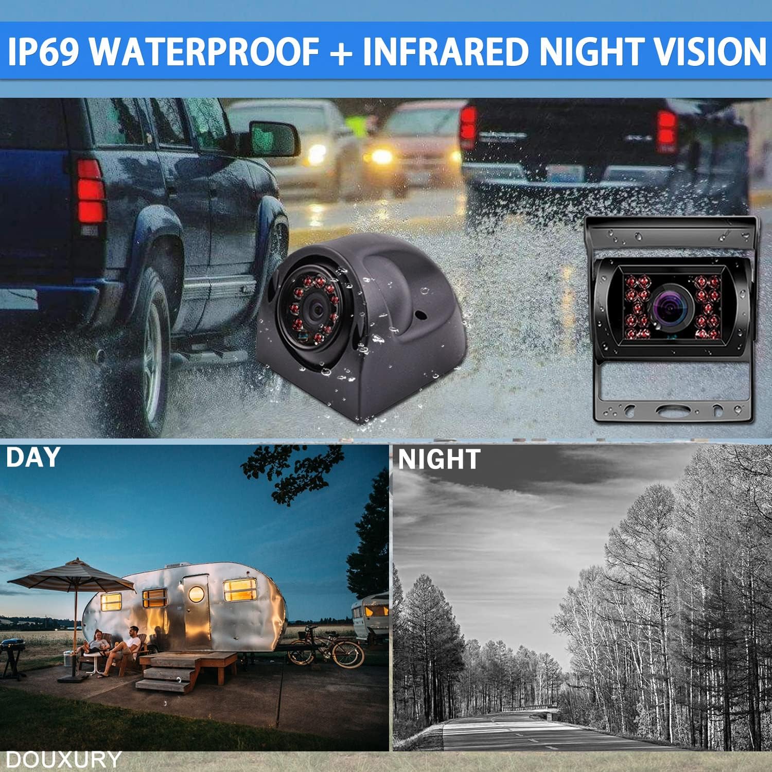 4K Backup Camera System with 10.36’’ Monitor and 4 AHD Camera N903
