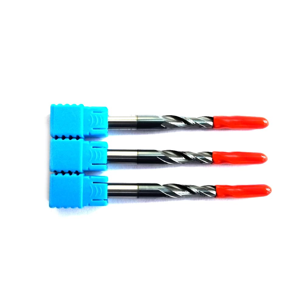 3pcs Tungsten Solid Carbide Router Bits with TiAIN Coated Q4089