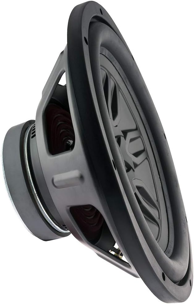 12" Dual Voice Coil 4 Ohm Polypropylene Cone Subwoofer, Pack of 2 H5982