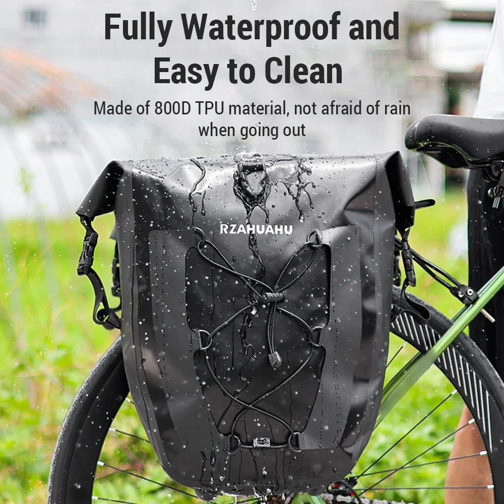 Waterproof Bike Rear Storage Bag 2pcs B23570