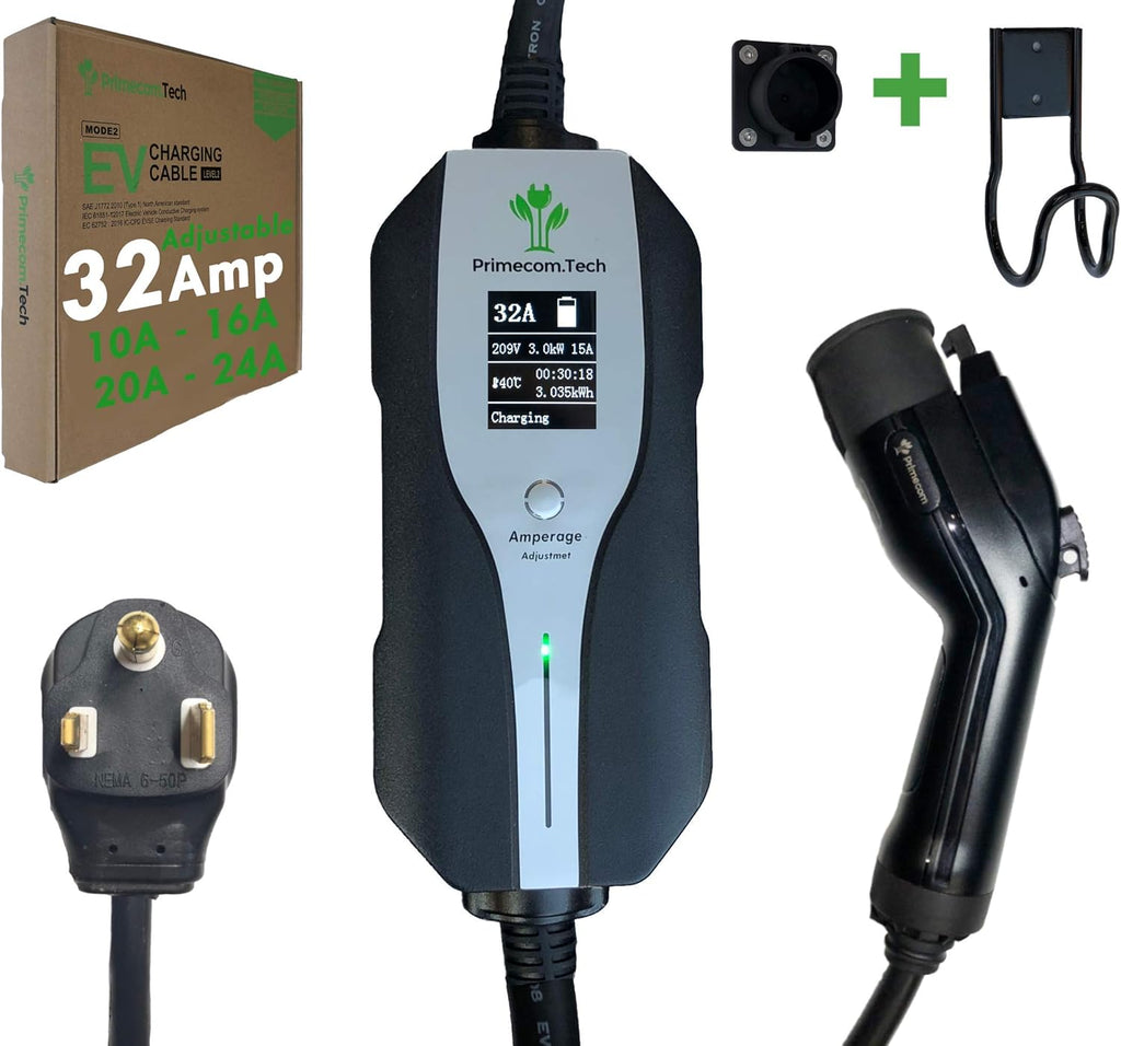 Level 2 Electric Vehicle Charger with 30Ft Cable R691744