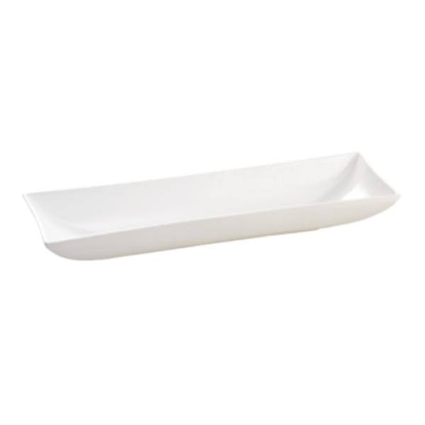 Natural Cast Aluminum Flared Rectangular Platter L992843