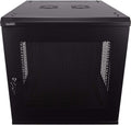 12U Wallmount Cabinet Enclosure 19-Inch Server Network Rack Black N921