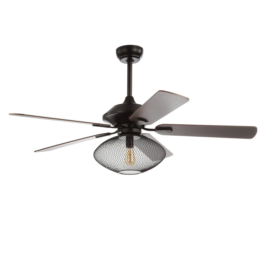 52 inch 1-Light LED Ceiling Fan with Remote, Oil Rubbed Bronze R70593