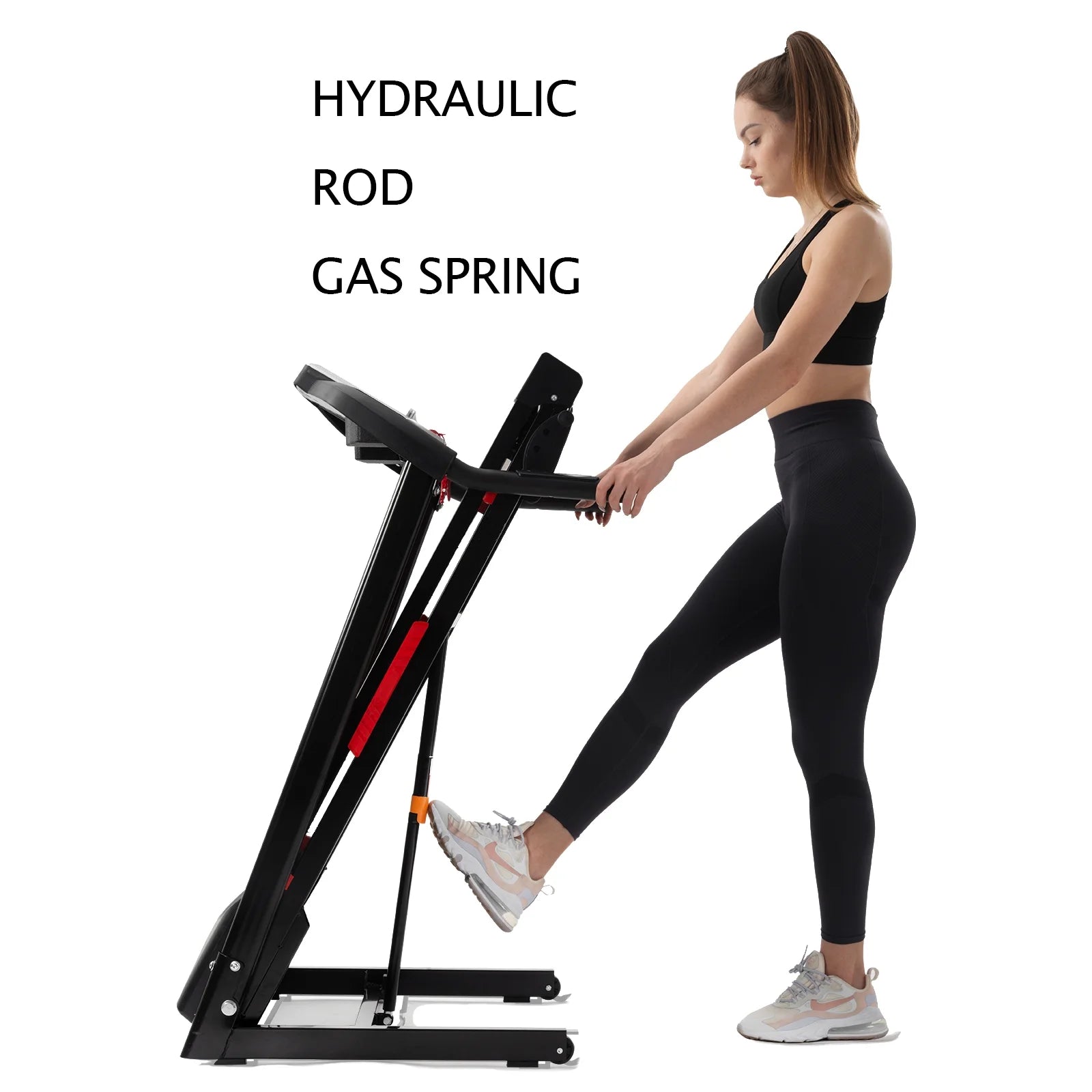 Folding Treadmill Electric 3.5 HP Running Machine with Incline R106