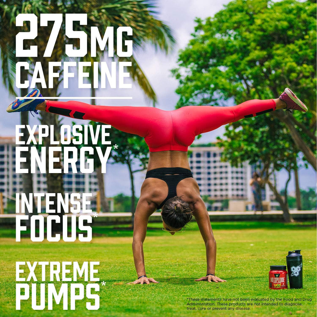 60 Servings Fruit Punch Pre Workout Supplement with Creatine and Beta-Alanine E6592