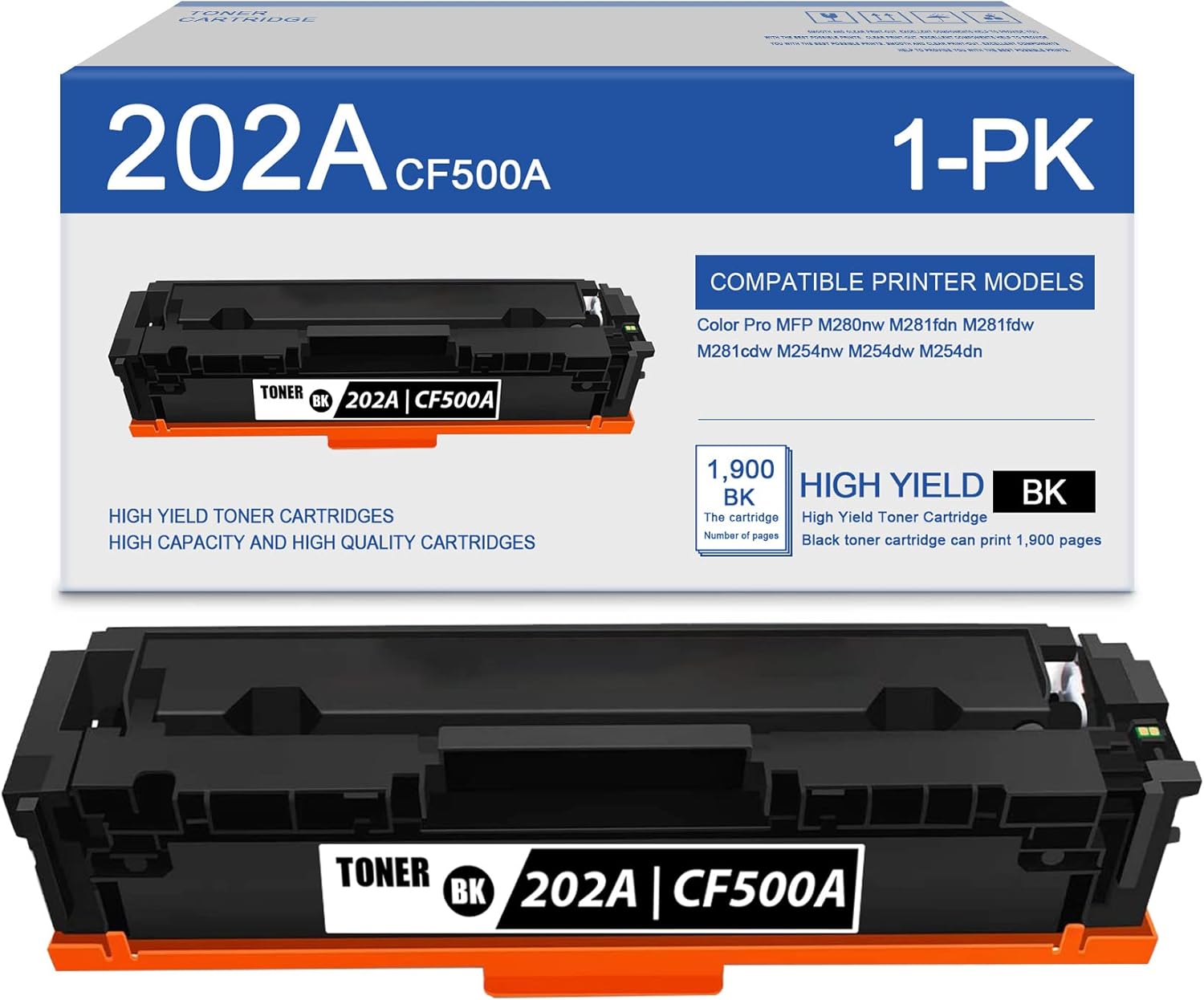 Black Toner Cartridge Compatible with HP Color Pro MFP Printers L131