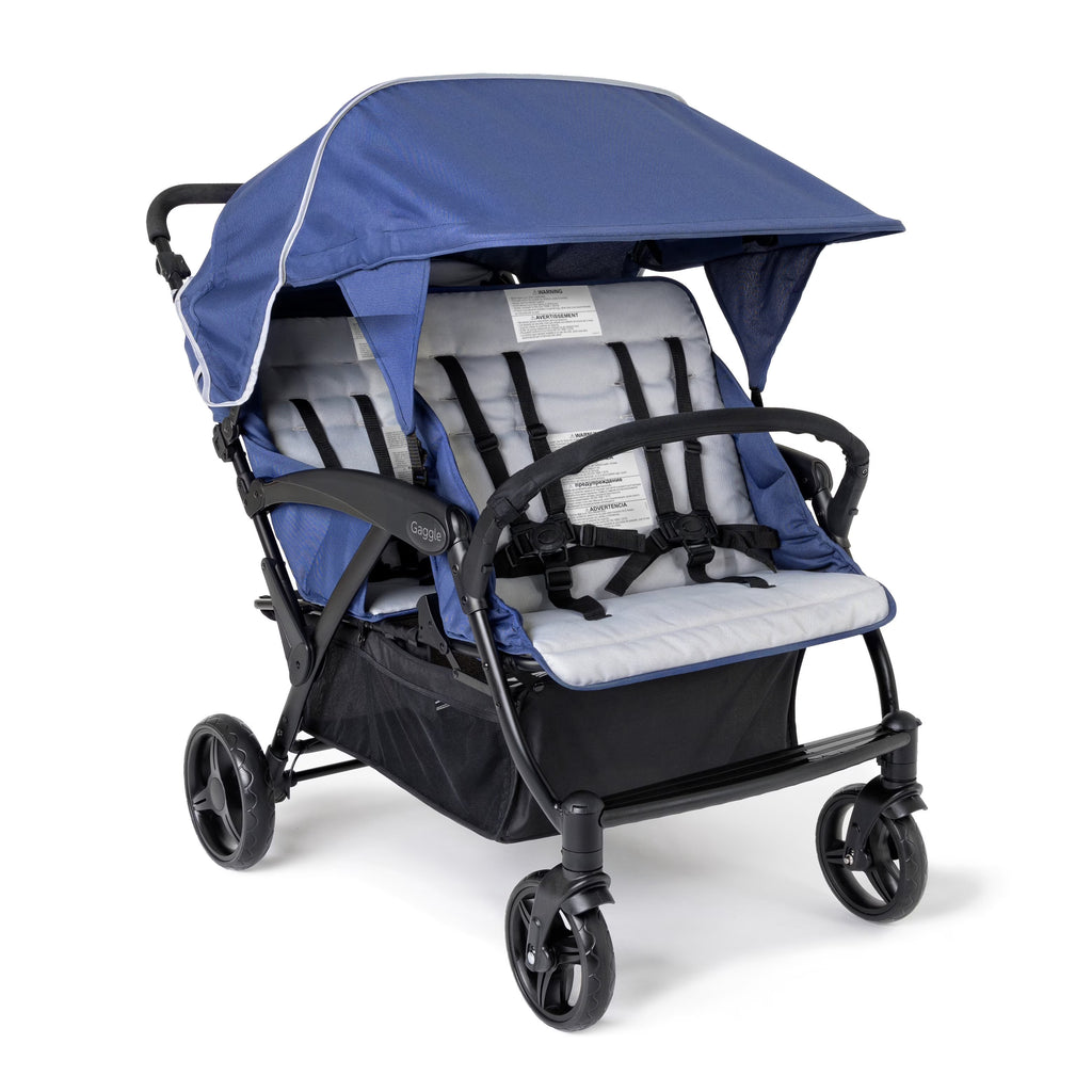 4 Seat Quad Stroller with UV-Protecting Canopy H98104