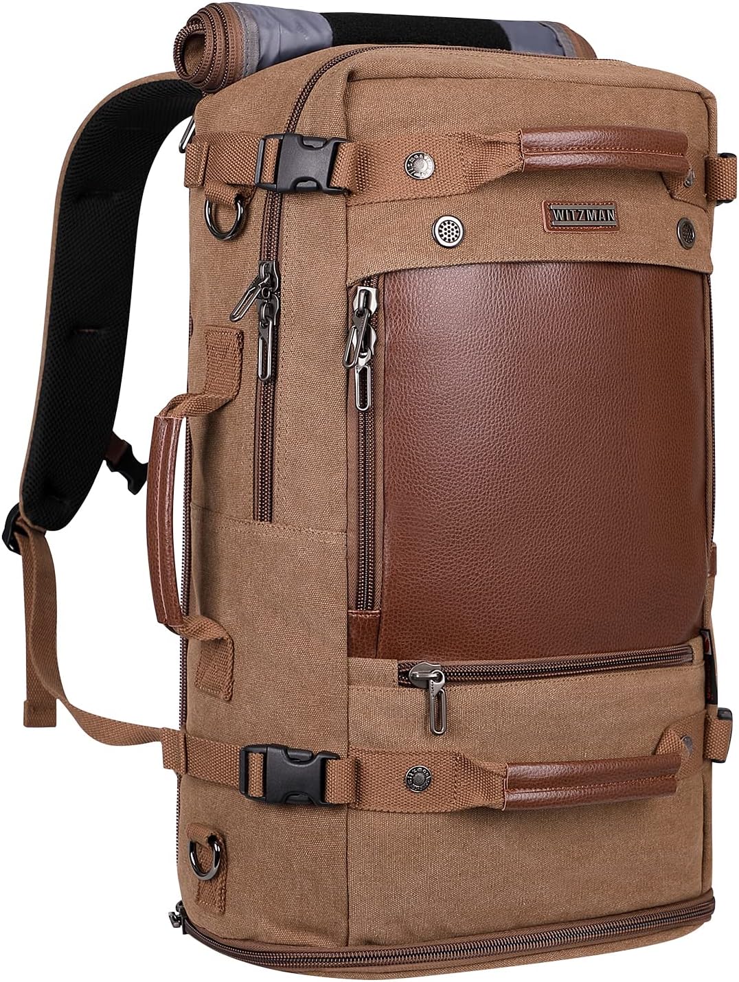 Canvas Rucksack Duffel Bag Black X860