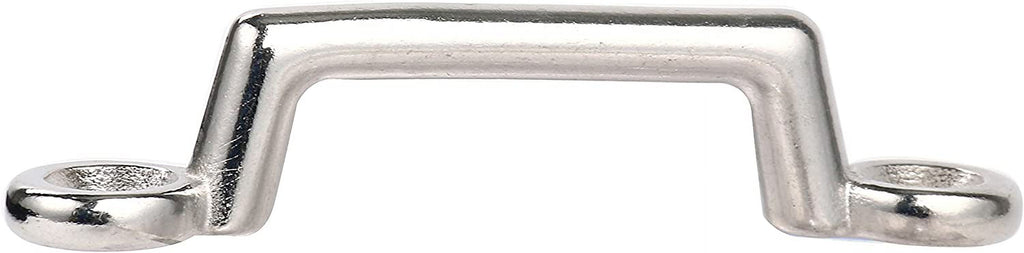 Pack of 6 Stainless Steel Bimini Top Strap, Pad Eye, Footman's Loop Y33405