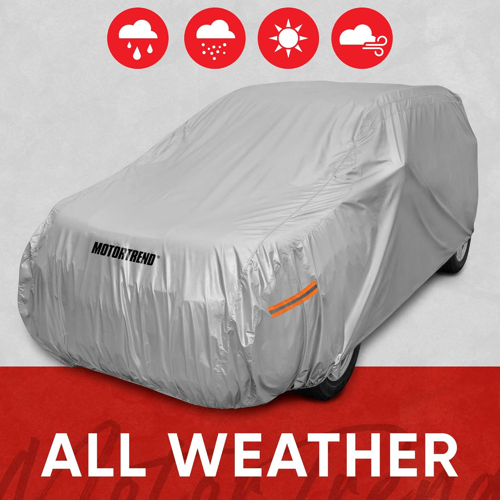 All Weather Waterproof Outdoor Vehicle Cover Q40591
