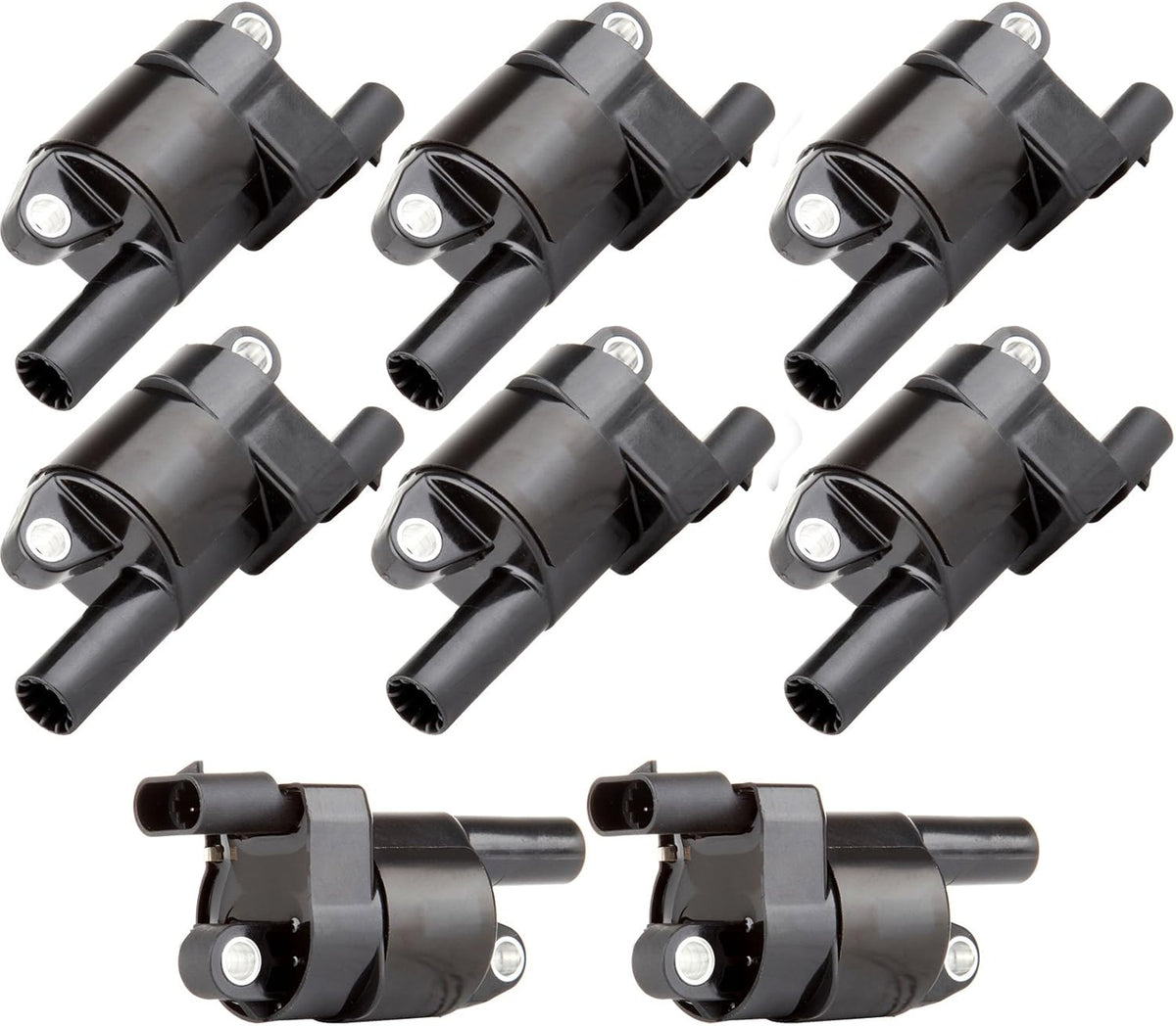 Round Ignition Coil Pack of 8 N8338