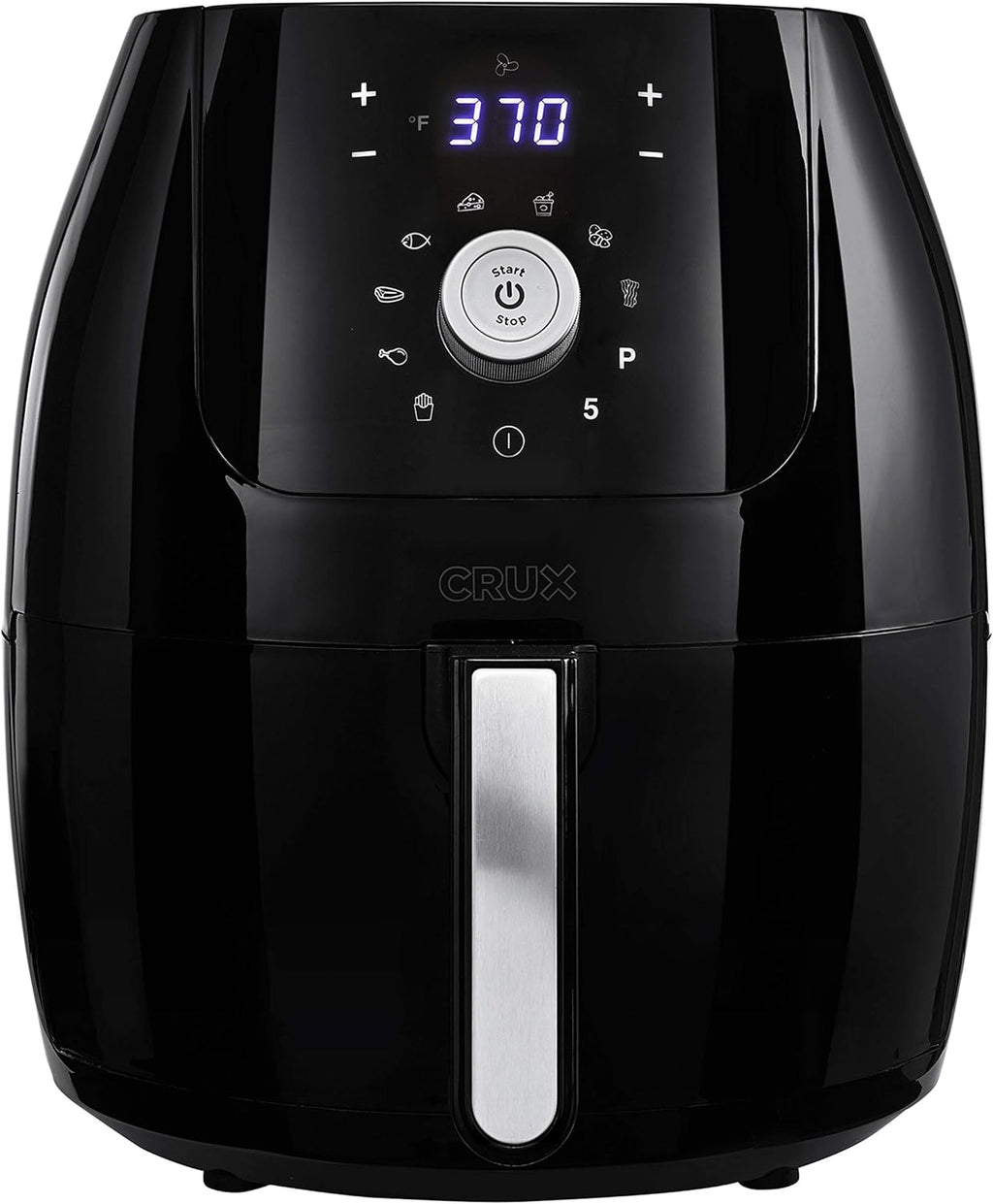 6 Quart Digital Air Fryer with Nonstick Removable Pan E280780