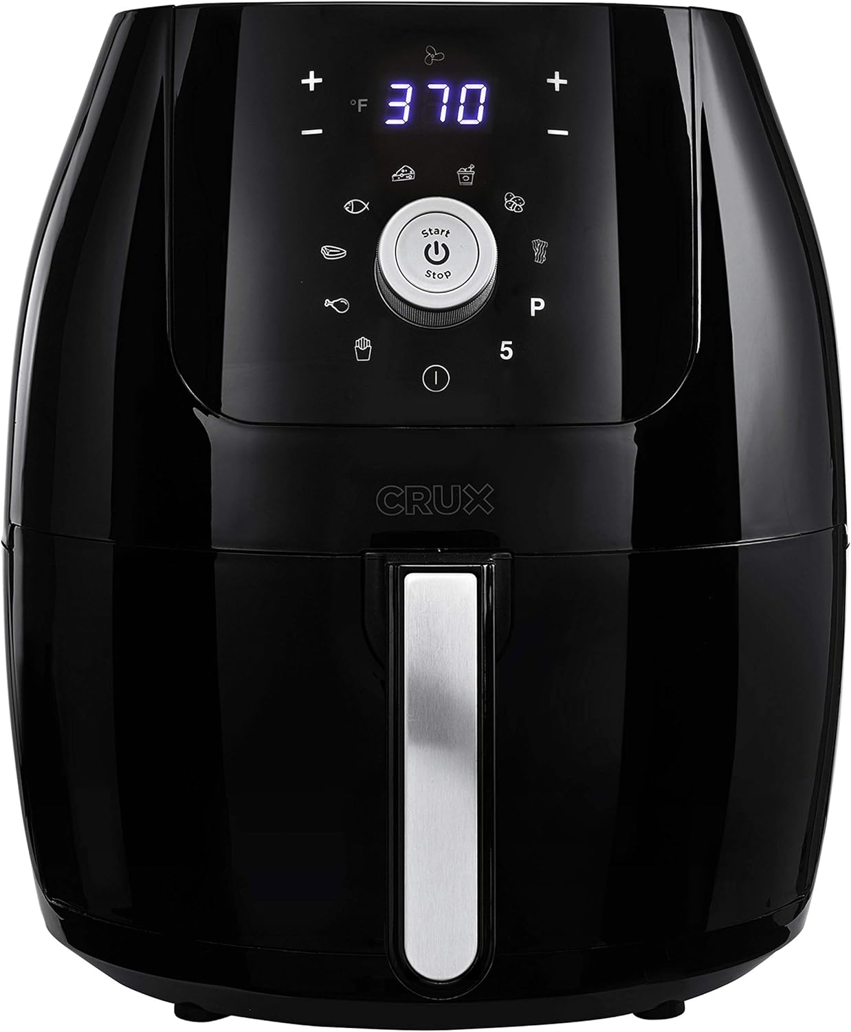 6 Quart Digital Air Fryer with Nonstick Removable Pan E280780