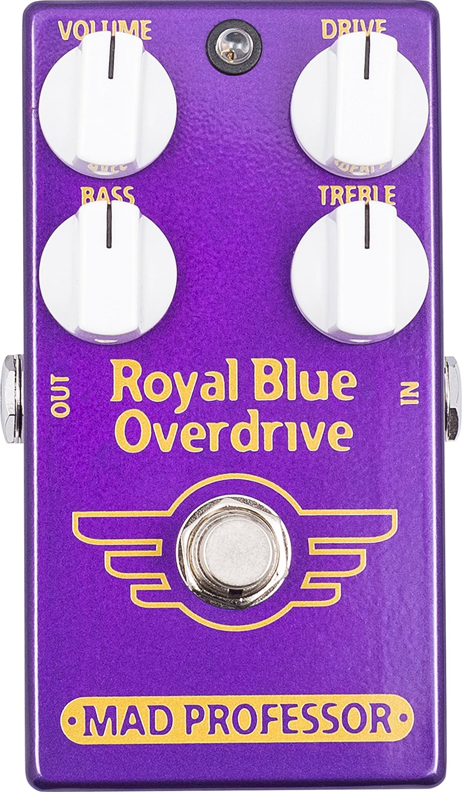 Royal Blue Overdrive Pedal R242
