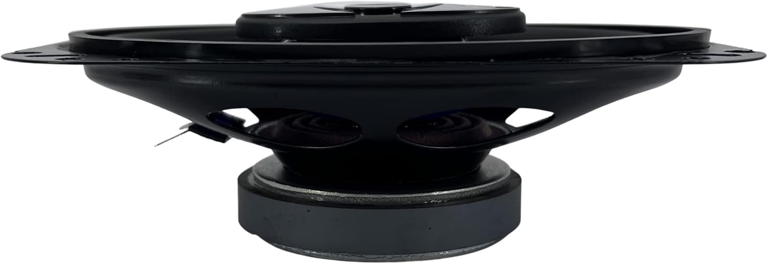 4x6 in 3-Way 250 Watts Coaxial Car Speakers, 4 Ohm, 2 Pairs K279461