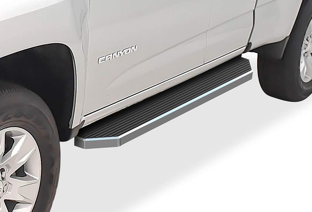 Black Powder Coated Stainless Steel Running Boards Nerf Bars Side Steps Step Rails C42747
