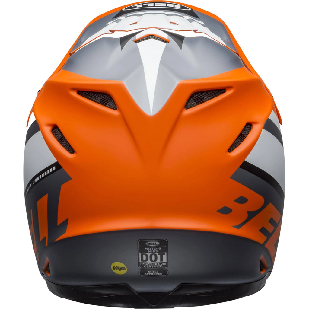 Orange/Black/Gray Moto-9 MIPS Helmet P8258