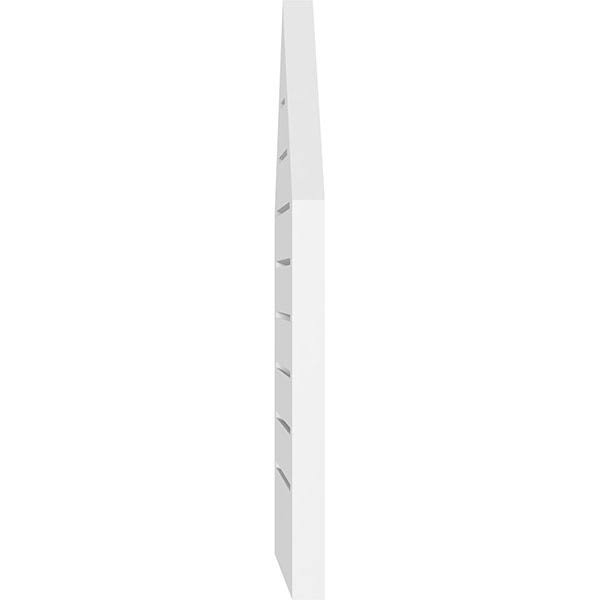 Peaked Top Surface Mount PVC Gable Vent A54881