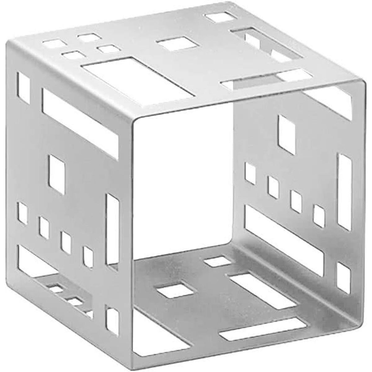 Stainless Steel Squared Cube Riser G750125