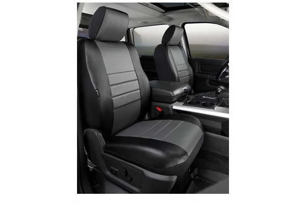 Gray LeatherLite Custom Seat Cover L233