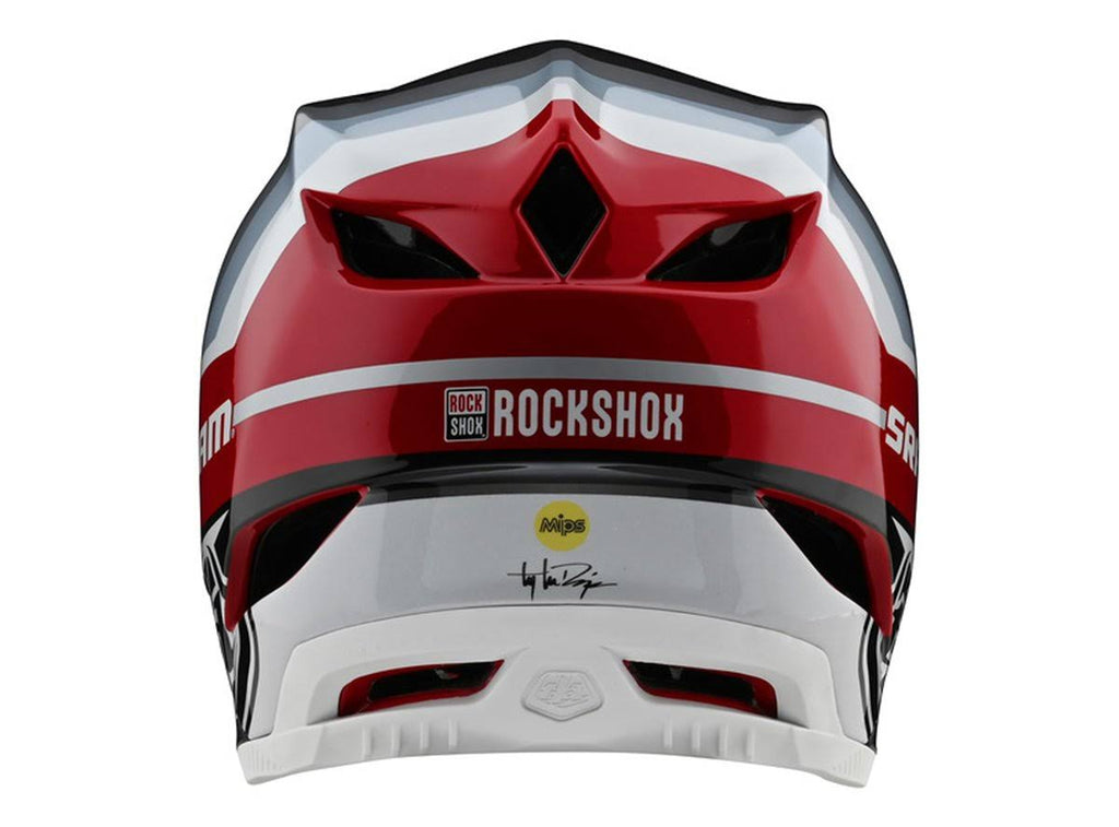 XL D4 Carbon Helmet Black/Red R767