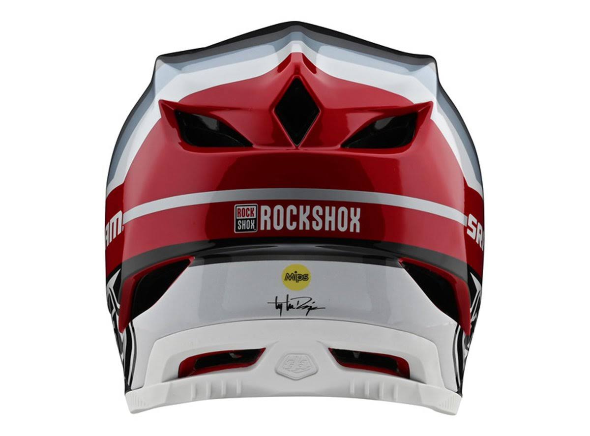 XL D4 Carbon Helmet Black/Red R767