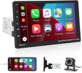 9 Inch Single Din Car Stereo with Carplay Touch Screen Bluetooth Car Radio W8120