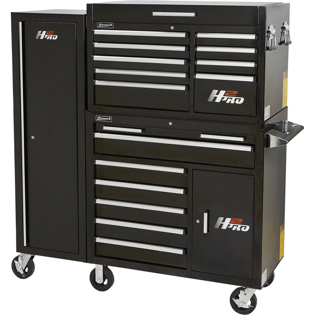 Black Full-Height Side Locker N27326