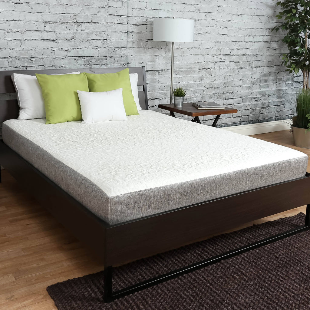 Firm 8 inch Queen Size Gel Memory Foam Mattress B3159