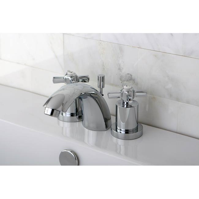 Satin Nickel Mini Widespread Lavatory Faucet J575111