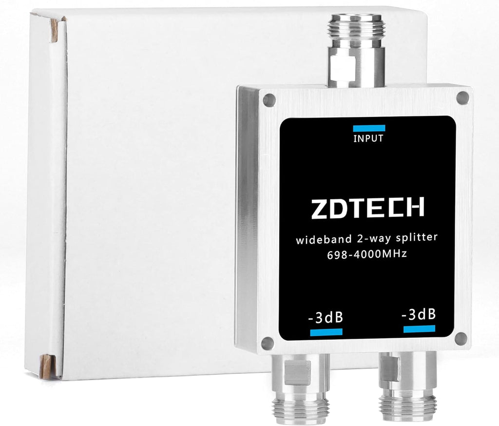 2-Way Splitter with N-Female Connectors 50 Ohm Pack of 2 S56198