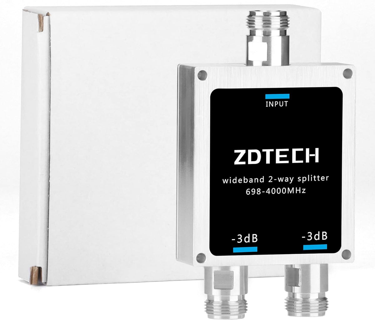 2-Way Splitter with N-Female Connectors 50 Ohm Pack of 2 S56198