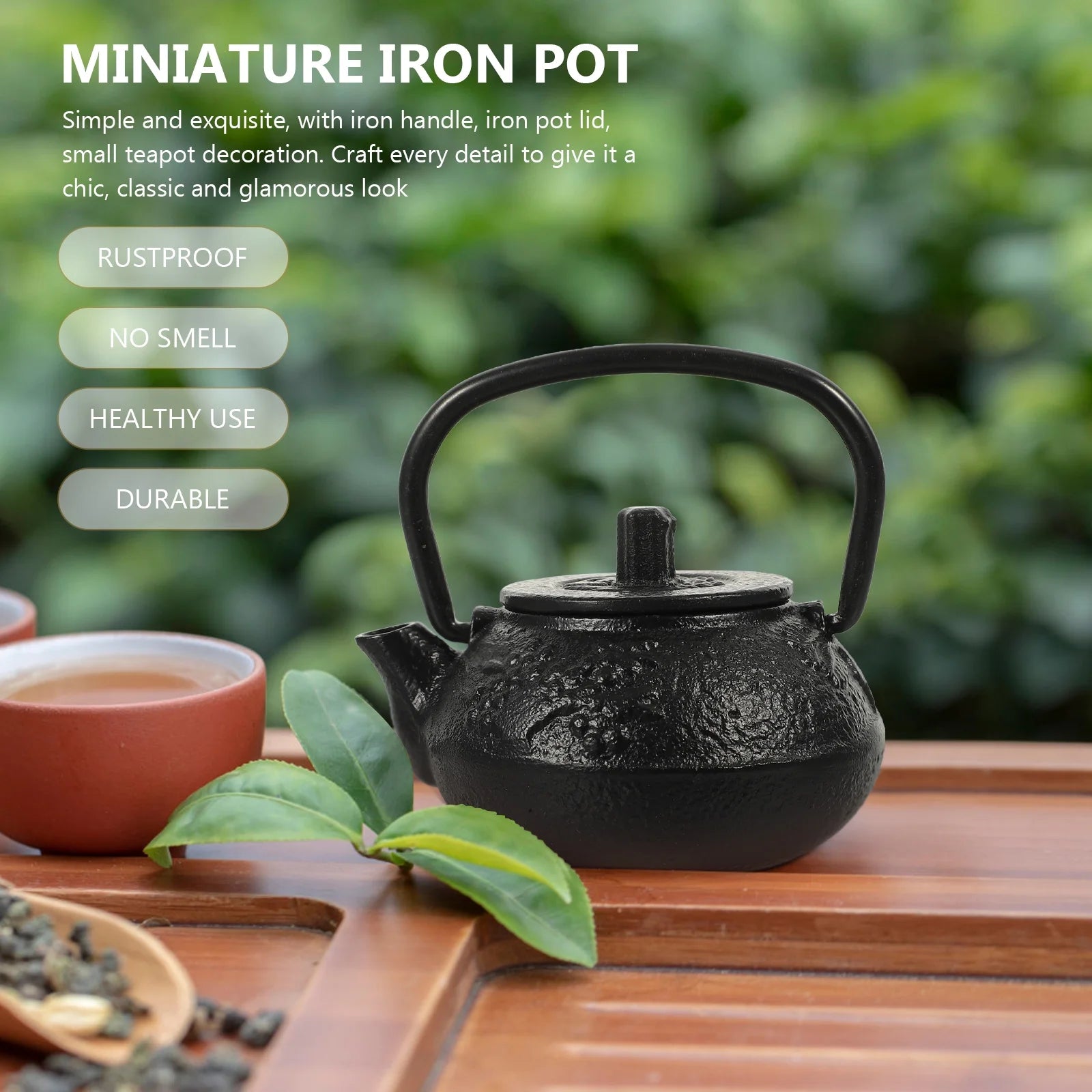 Cast Iron Teapot Tea Kettle Stovetop N560828